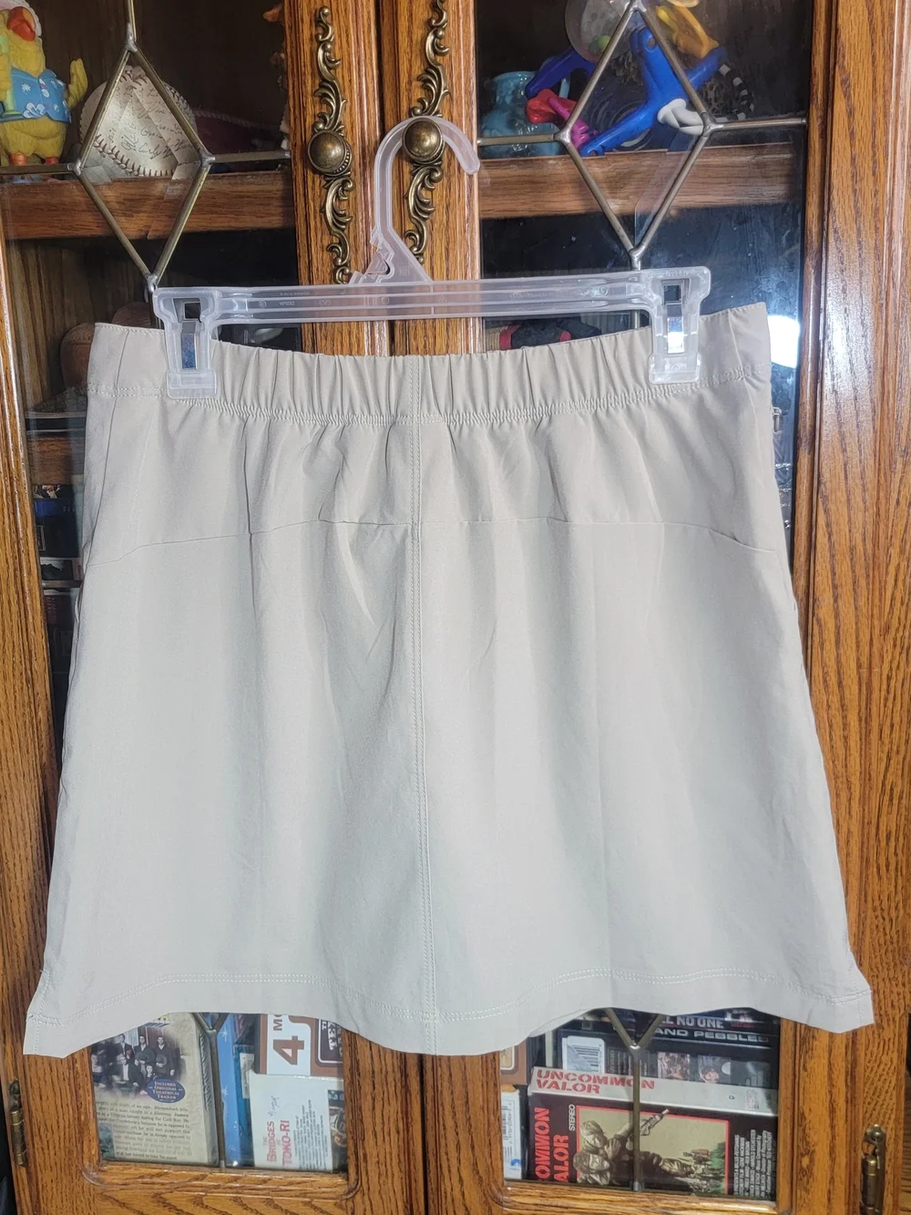 White Sierra Beige Women's Skort with Side Pockets Size Small